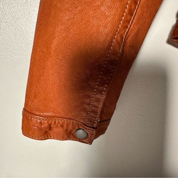 Danier leather tab moto jacket women’s size xs - Picture 7 of 9